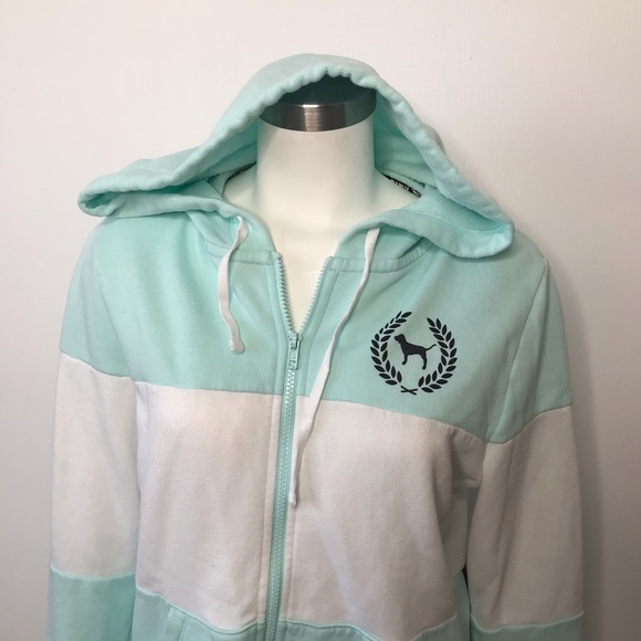SOLD ❌ Classic VS PINK hoodie zip up sweatshirt - Picture 2 of 5